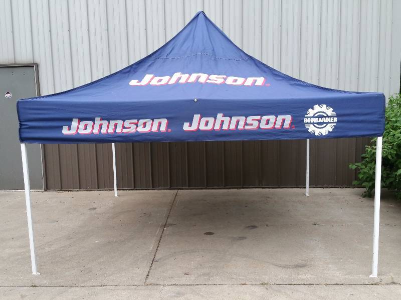 EZ UP Johnson, Evinrude, Bombardier 10 x 10 Pop-up Shelter