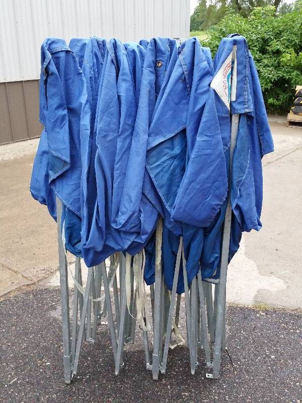 EZ UP Canopy - Blue w No Advertising