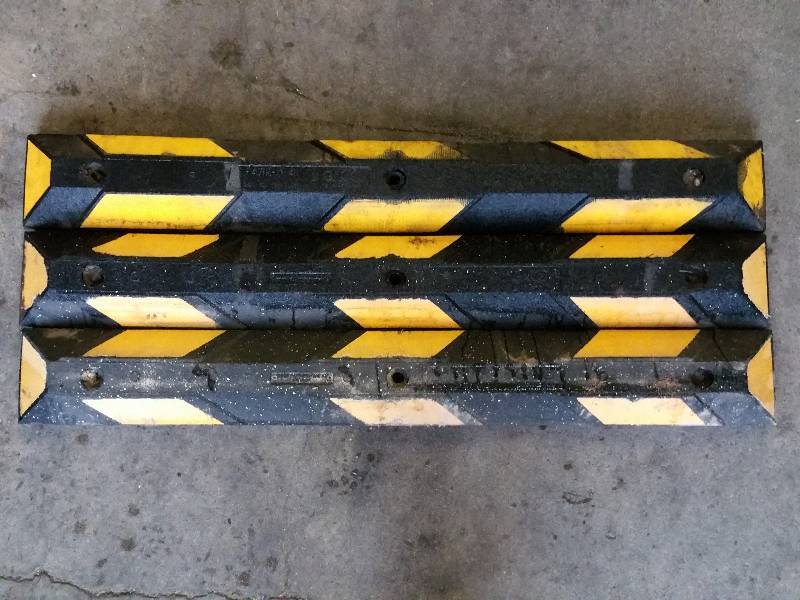 48 Rubber Block Tire Guide  Parking Curb x3