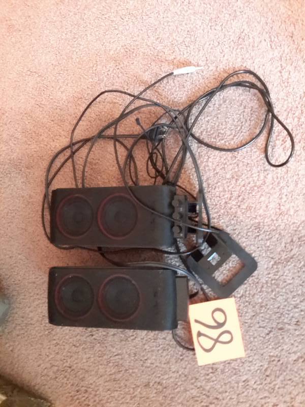 ALTEC LANSING Speakers.. Untested, but owner says they work fine