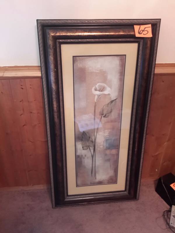 Silvia Vassileva wall art.. Approx  26in x 50 in..  Nice shape