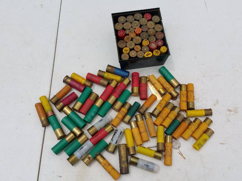 lot 72 image: Variety of Shotgun Shells, 20 Gauge, Etc
