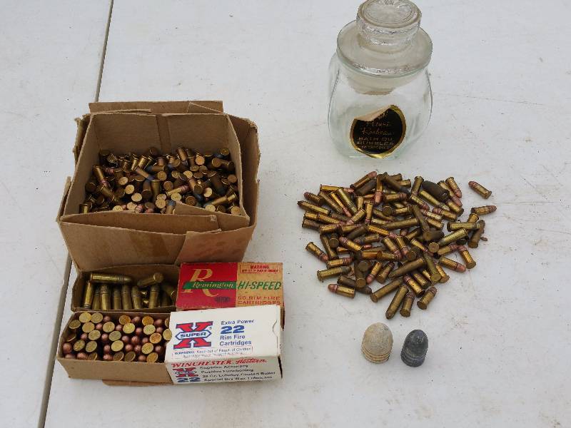 lot 74 image: Large Group of .22 Cartridges