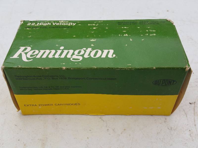 lot 77 image: Brick of Remington .22 Long Rifle (500 Rounds)