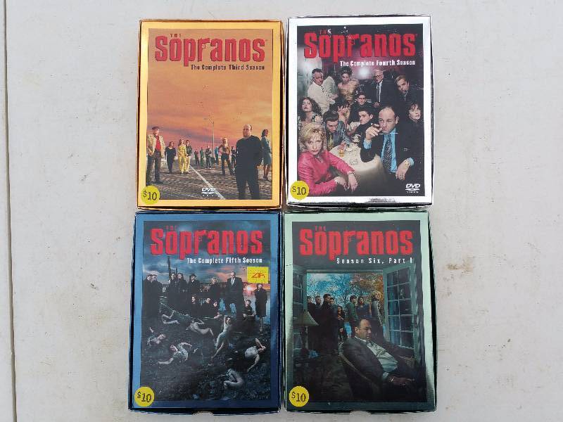 lot 106 image: The Sopranos DVD Seasons 3-6