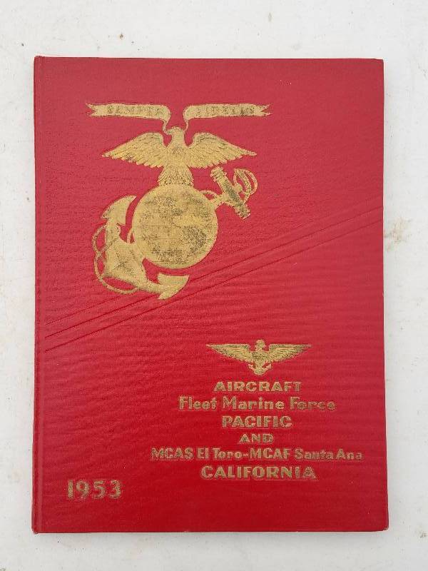 lot 111 image: 1953 Aricraft Fleet Marine Force Yearbook