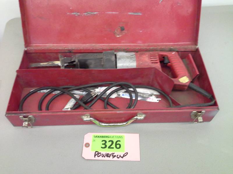 lot 326 image: Milwaukee Reciprocating Saw