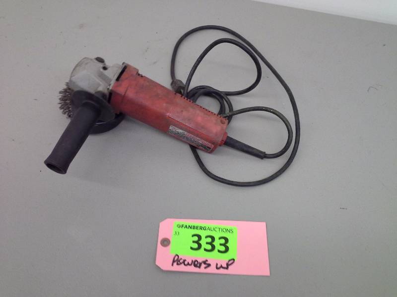 lot 333 image: Milwaukee Grinder