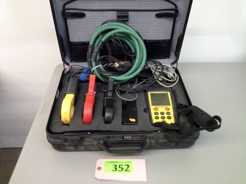 lot 352 image: Ideal 61-806 Power Analyzer