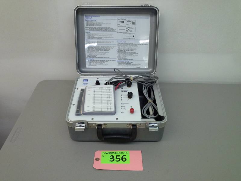 lot 356 image: Cutler-Hammer Electronic Trip Unit Test Kit