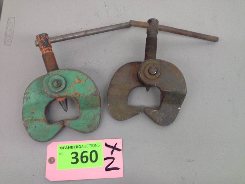 lot 360 image: (2) Williams NO 20 Flange Jack