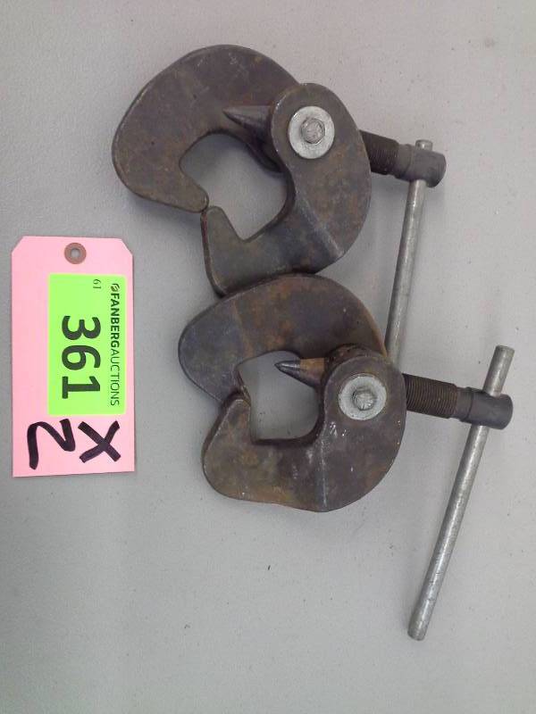 lot 361 image: (2) Williams FU-20 Flange Jack