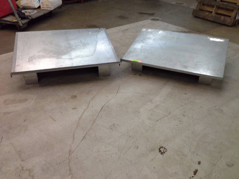 lot 398 image: (2) Blueprinting Tables 50x38x15