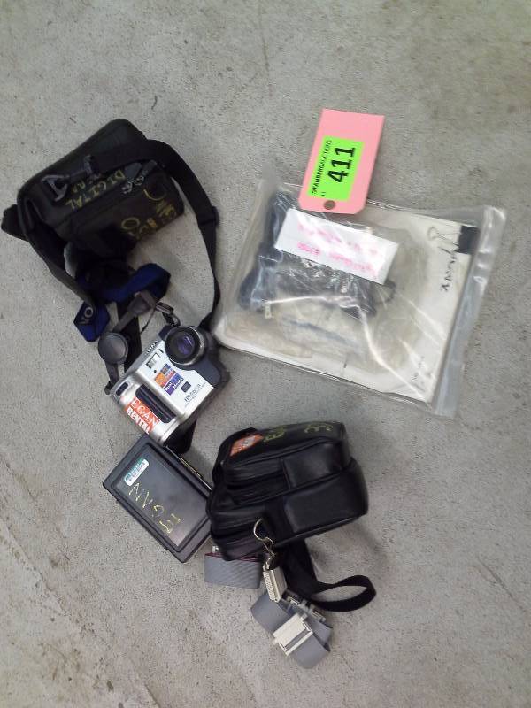 lot 411 image: Misc. Electronics, Camera and a tester