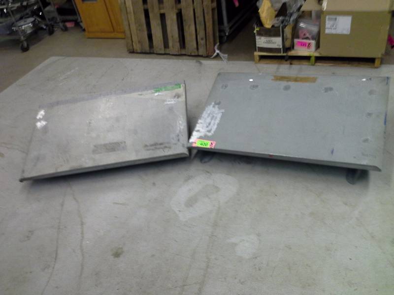 lot 420 image: (2) Blueprinting Tables 50x30