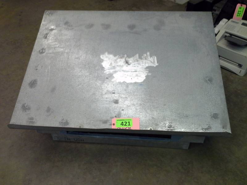 lot 421 image: (1) Blueprinting Tables 50x38