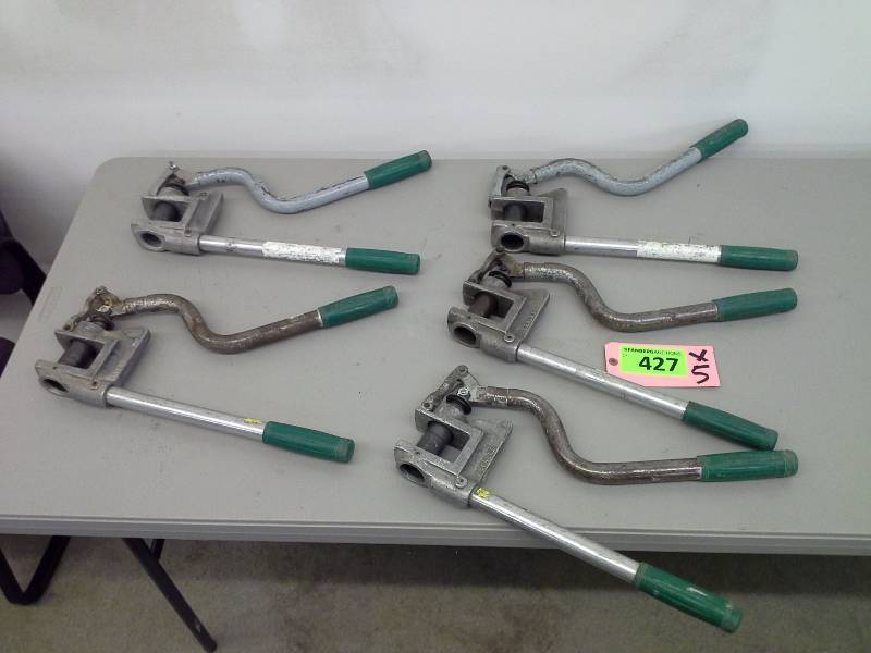 lot 427 image: (5) Greenlee 710 Metal Stud Punch