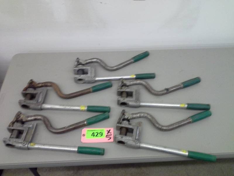 lot 429 image: (5) Greenlee 710 Metal Stud Punch