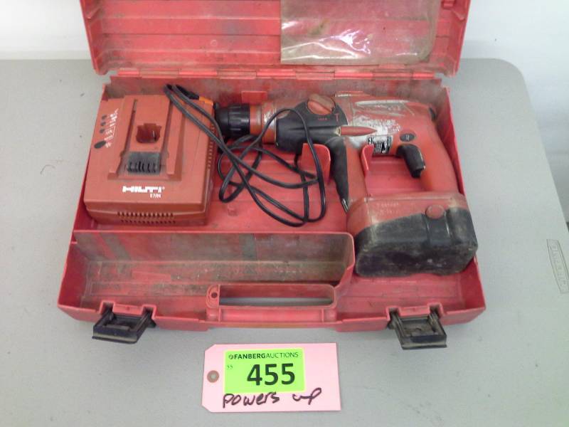 lot 455 image: Hilti TE 2-A Cordless Rotary Hammer