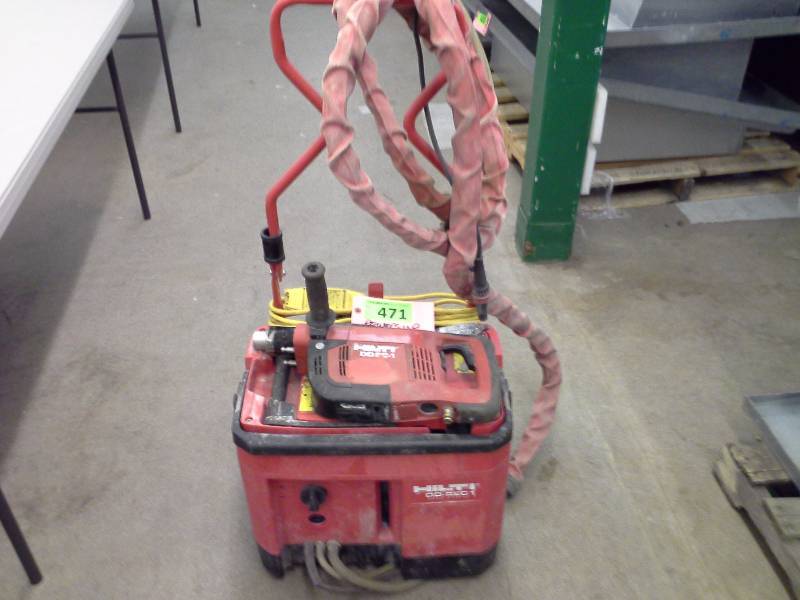 lot 471 image: Hilti DDEC-1 Diamond Coring Tool and DD-REC 1 Water Recycling Tool