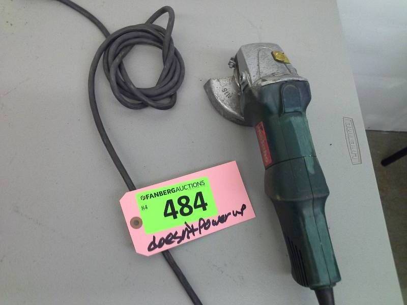 lot 484 image: Metabo Grinder