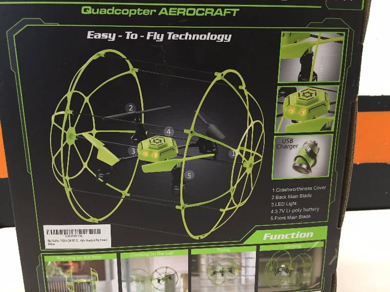 lot 11 image: SKY WALKER QUAD COPTER AERO CRAFT