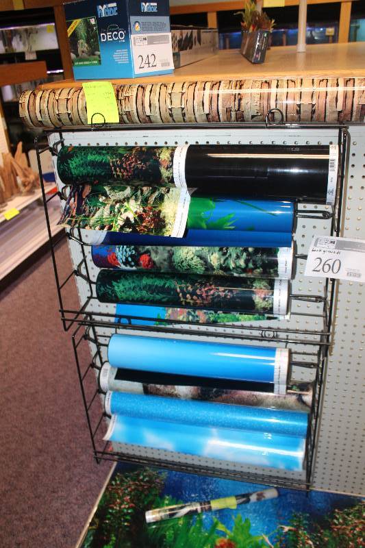lot 260 image: Lot of Fish Tank Backgrounds