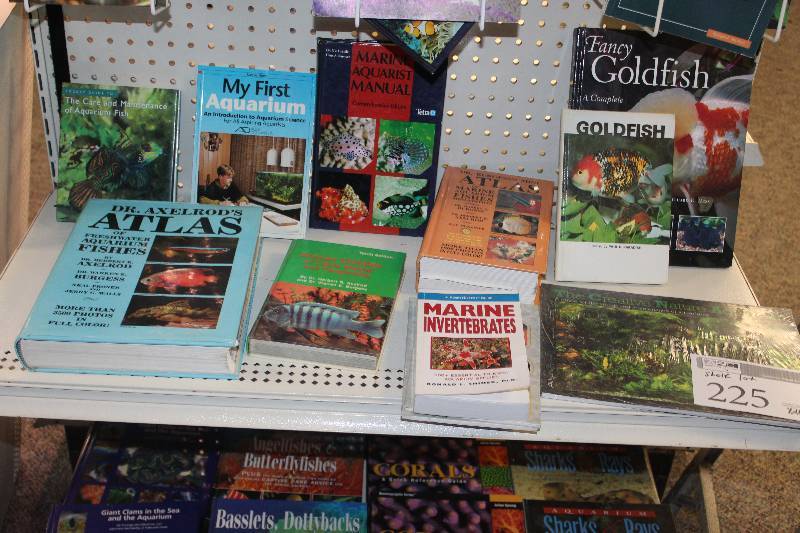 lot 225 image: Wall Lot of Marine and Fresh water Books