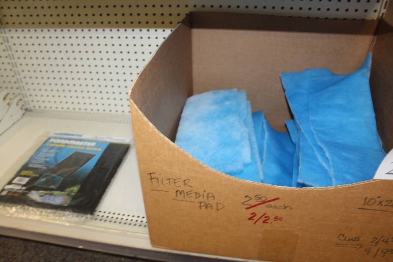 lot 223 image: Shelf Lot of Filter Media Pad