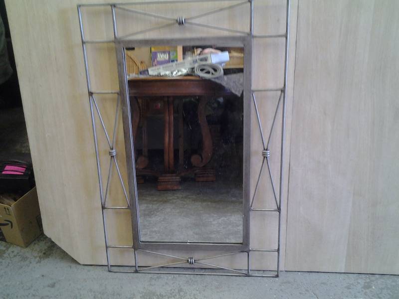 Metal Frame Mirror 24x36