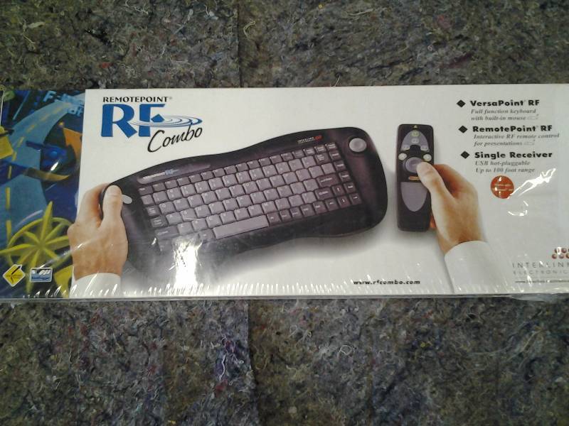 Wireless Keyboard & Remote For Power Point