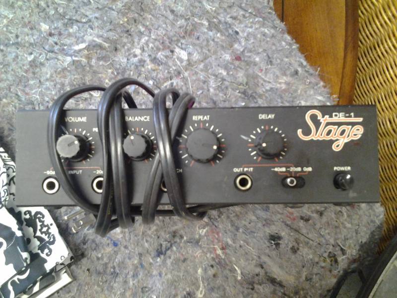 Electric Guitar Delay Effect Module