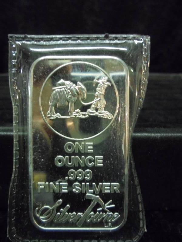1 Oz .999 Fine Silver Bar