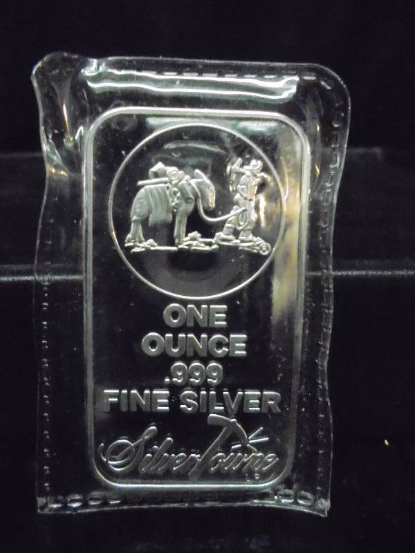 1 Oz .999 Fine Silver Bar