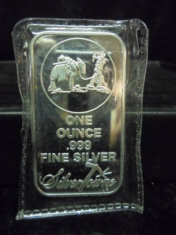 1 Oz .999 Fine Silver Bar