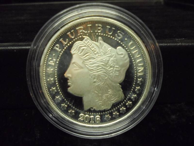 1 Troy Oz .999 Silver - Round E. Pluribus