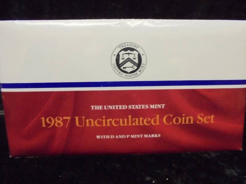 1987 US Uncirculated Coin Set