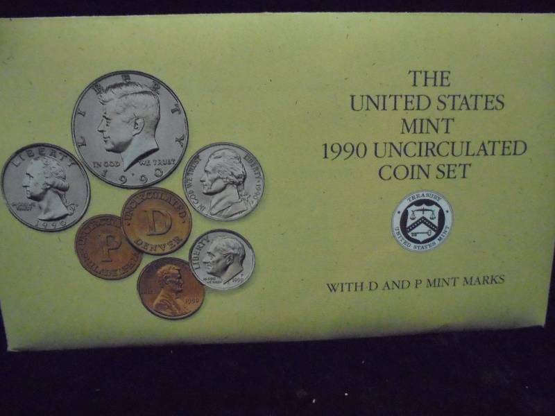 1990 US Uncirculated Coin Set