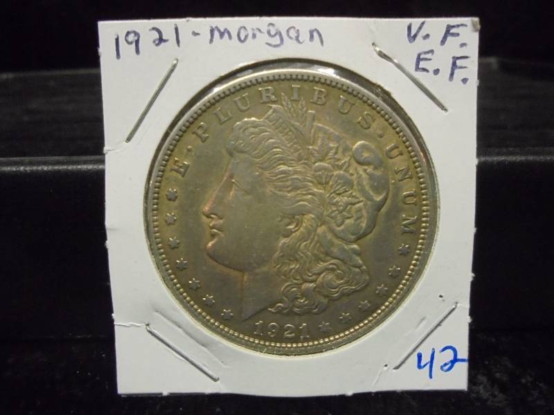 1921 Morgan Silver Dollar