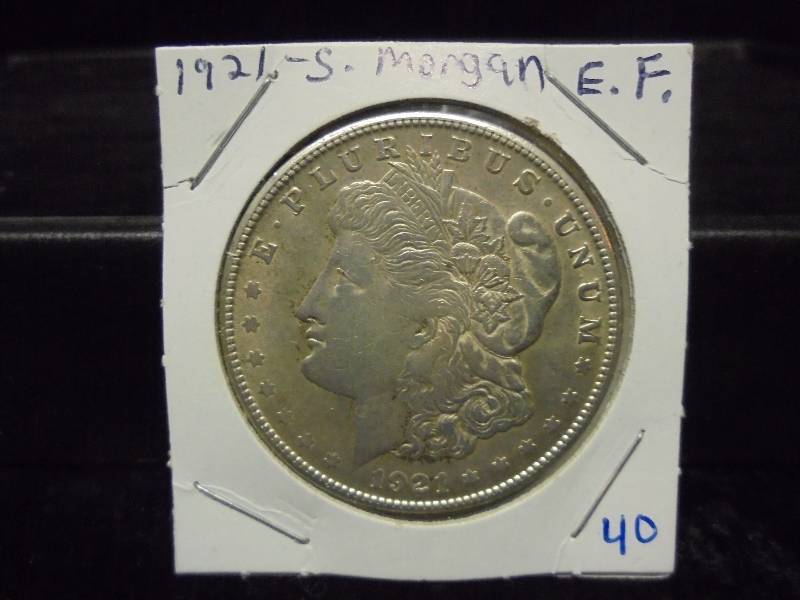 1921-S Morgan Silver Dollar