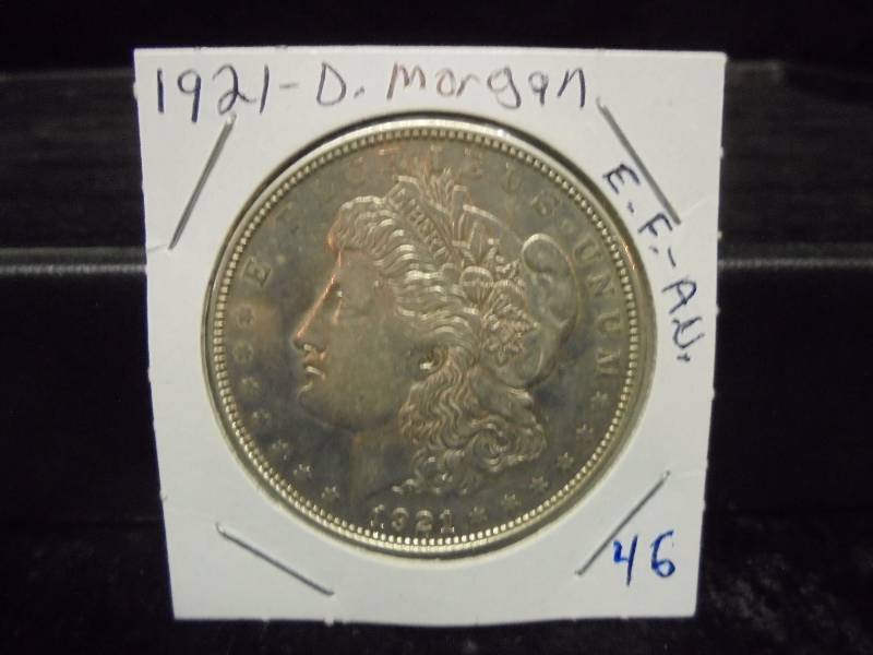 1921-D Morgan Silver Dollar