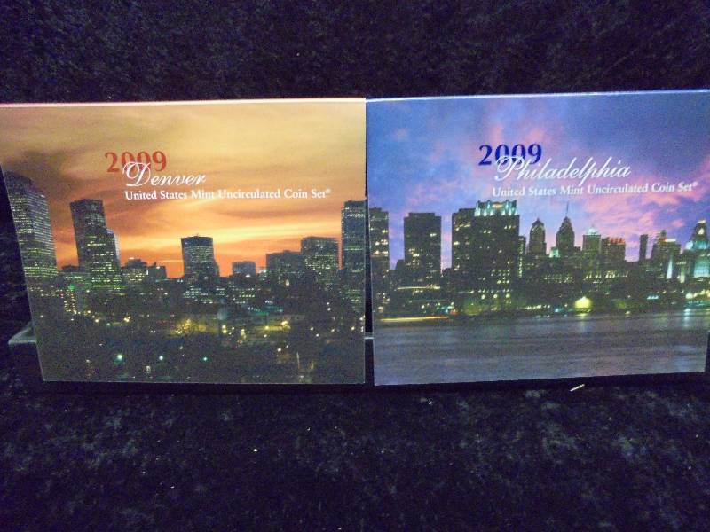 2009 US Mint Uncirculated Coin Set, P&D