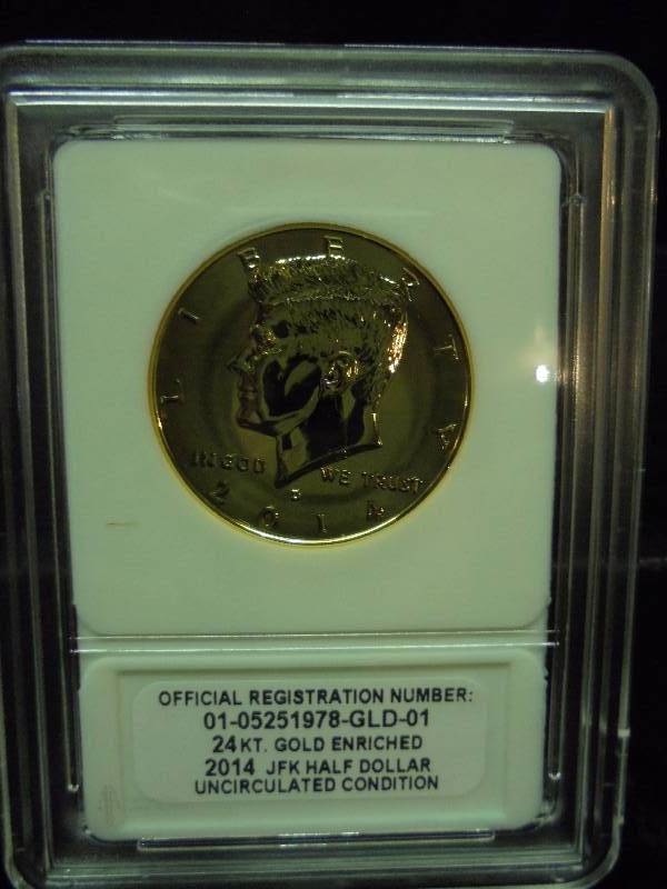2014 JFK Half Dollar Uncirculated Condition