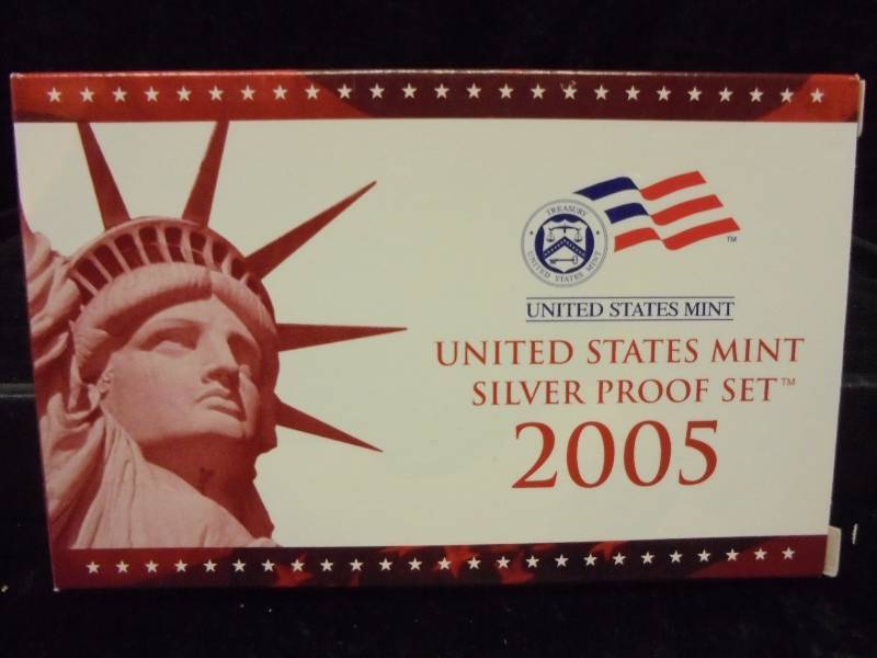 2005 US Mint SILVER Proof Set