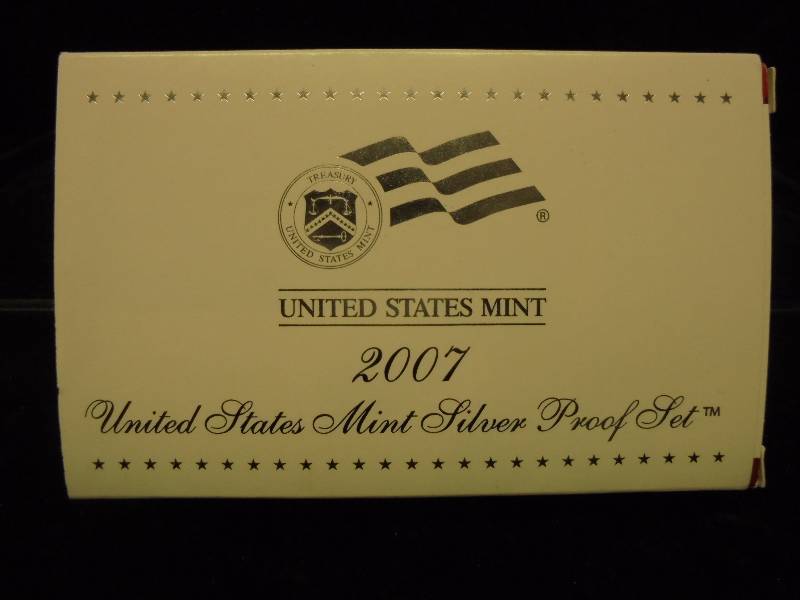 2007 US Mint SILVER Proof Set