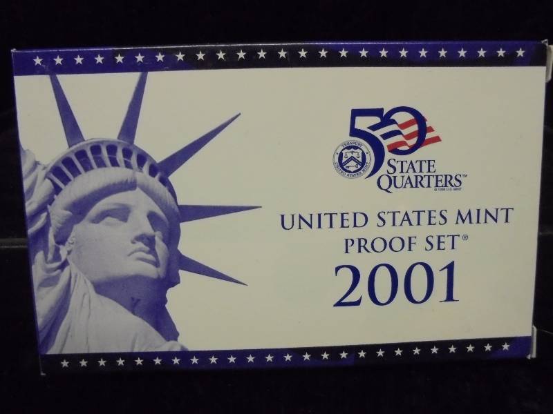 2001 US Mint Proof Set