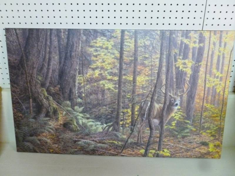 lot 22 image: Print On Canvas