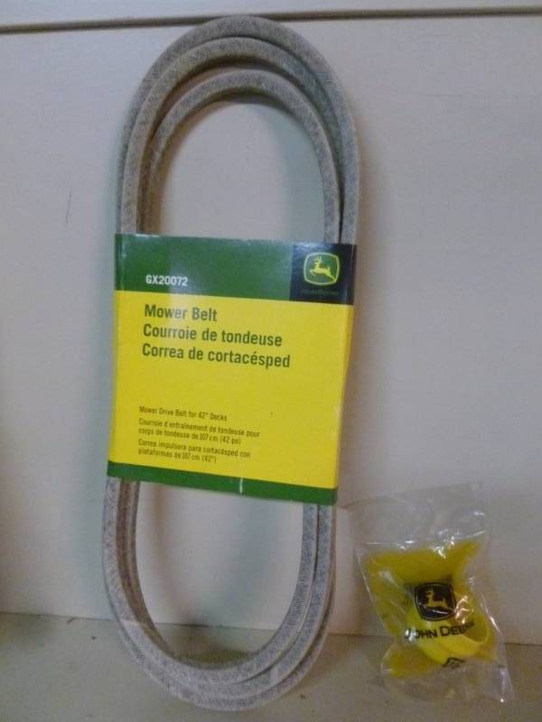 lot 115 image: New John Deere Mower Parts