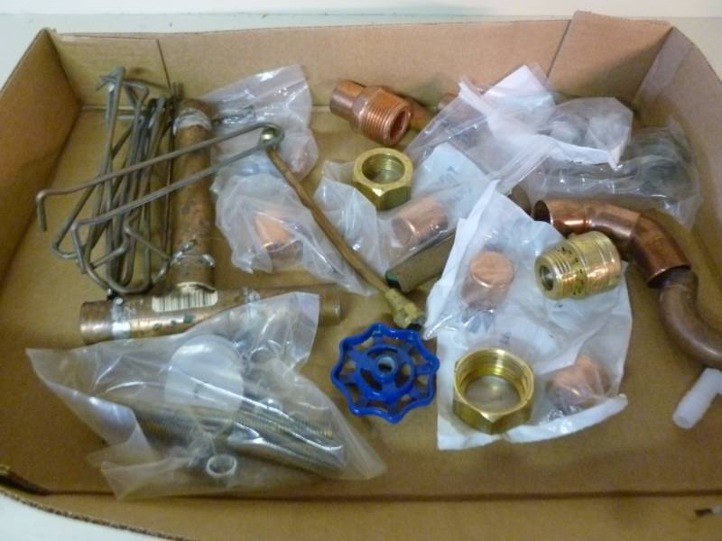 lot 128 image: Copper Fittings
