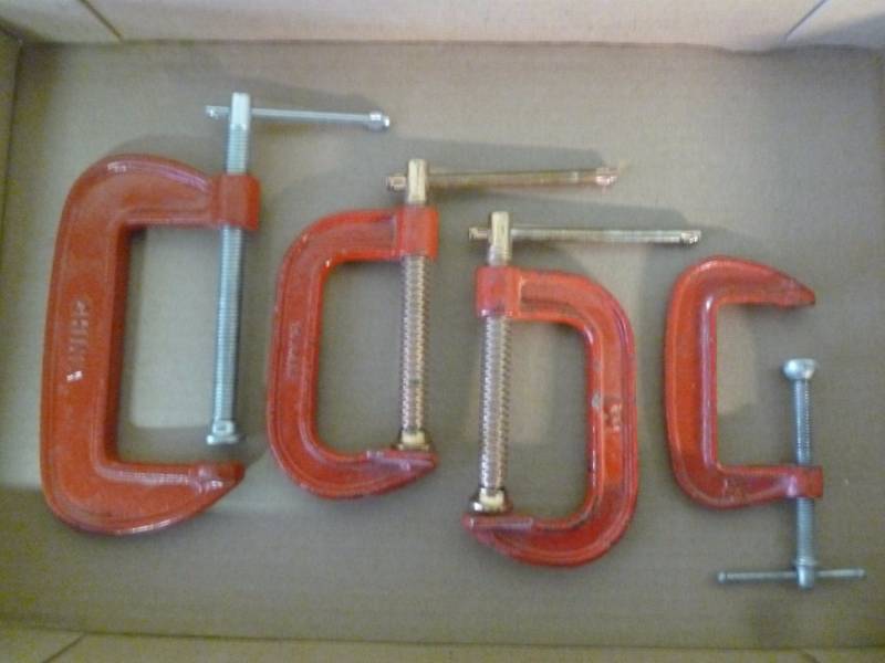lot 156 image: C-Clamps
